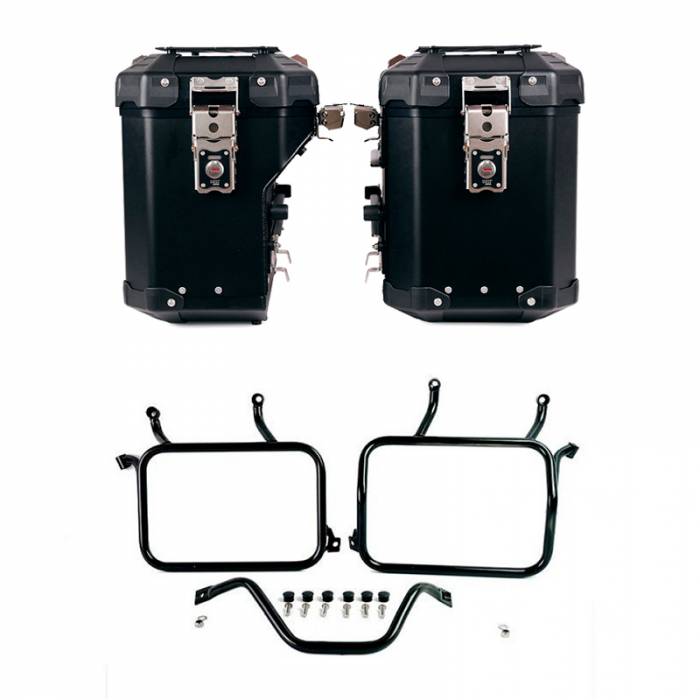 Maletas laterales UN1T Atlas 48+41L negro Ducati DesertX