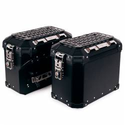 Maletas laterales UN1T Atlas 48+41L negro Ducati DesertX lateral