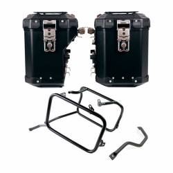 Maletas laterales UN1T Atlas 48+41L negro Triumph Scrambler 1200