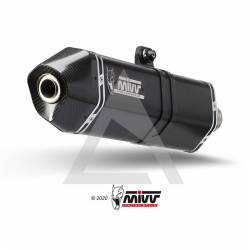 Escape MIVV Speed Edge Inox Nero BMW F 650 GS / F 800 GS detalle
