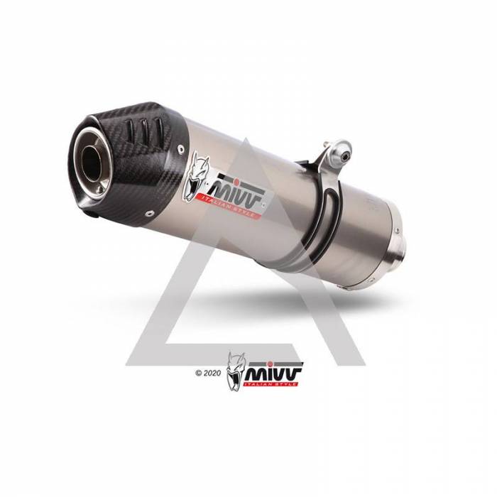 Escape MIVV Oval Titanio BMW F 650 GS / F 800 GS