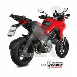 Escape MIVV Delta Race Black Inox Nero NON Ducati Multistrada 1200 15-17  - 1260 2018- trasera