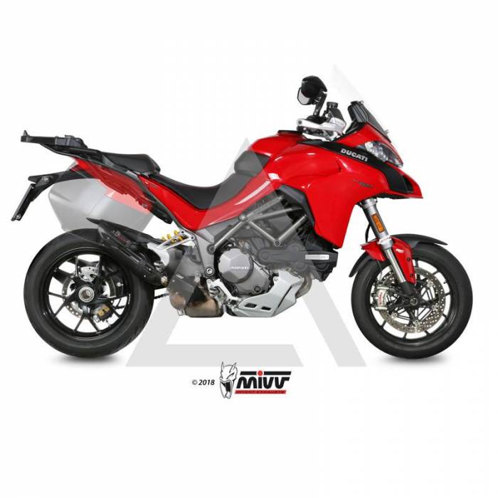 Escape MIVV Suono Black Inox Nero Ducati Multistrada 1200 15-17  - 1260 2018-