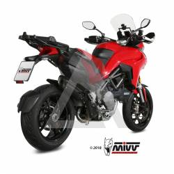 Escape MIVV Suono Black Inox Nero NON Ducati Multistrada 1200 15-17  - 1260 2018- trasera