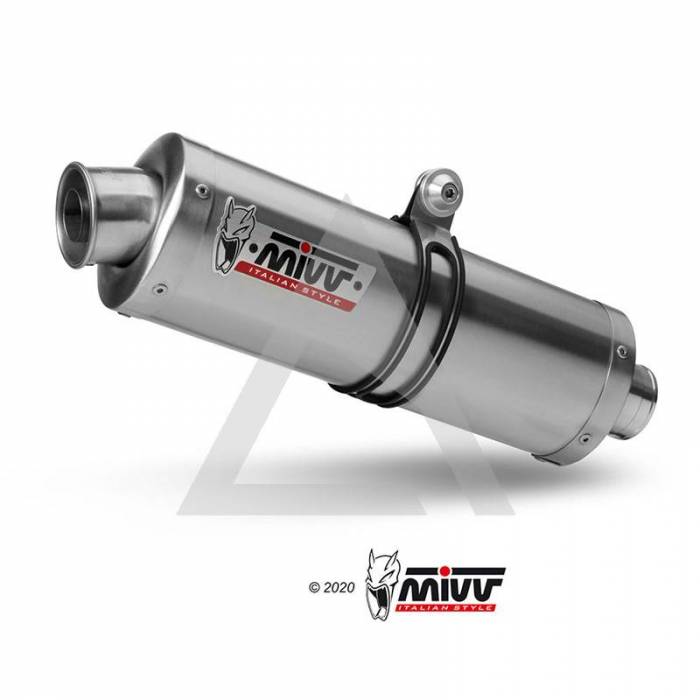 Escape MIVV Oval Inox Honda XLV Transalp 700