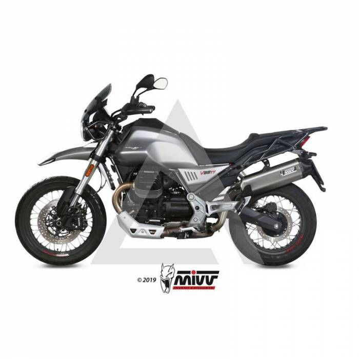 Escape MIVV Speed Edge Inox Moto Guzzi V85 TT