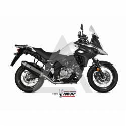 Escape MIVV Speed Edge Black Inox Nero Suzuki DL V-Strom 650 2017-