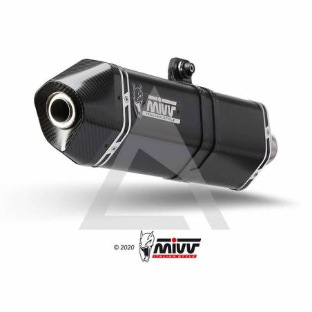 Escape MIVV Speed Edge Black Inox Nero Triumph Tiger 1200 XR/XRX/XRT/XCX/XCA