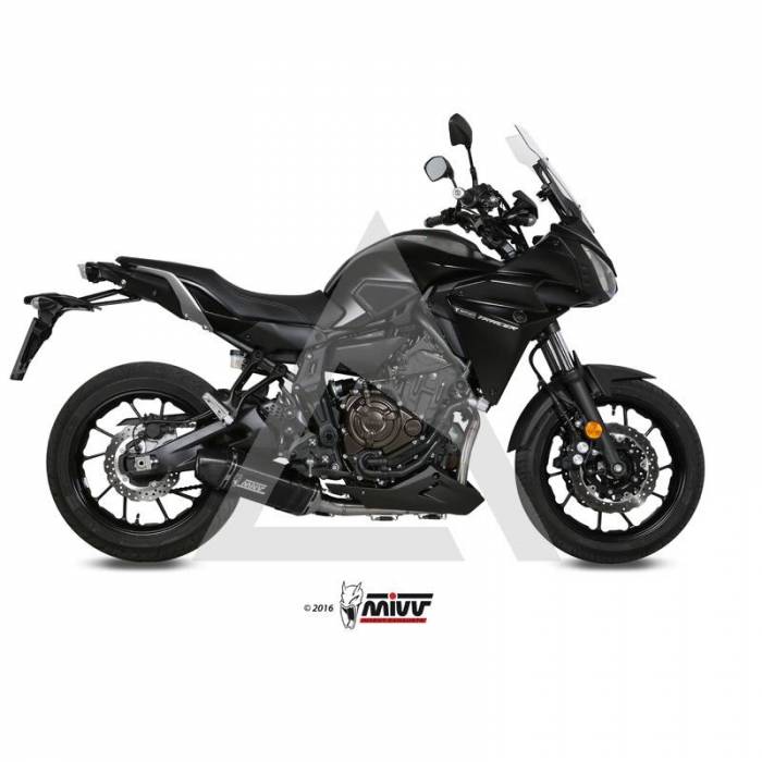 Escape Completo MIVV Speed Edge Black Inox Nero Yamaha Tracer 700