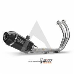 Escape Completo MIVV Speed Edge Black Inox Nero Yamaha Tracer 700