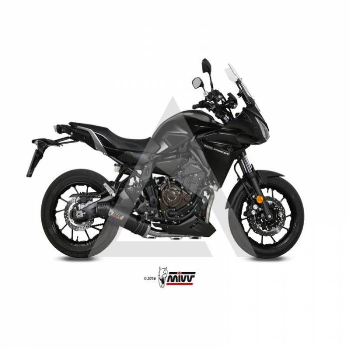 Escape Completo MIVV Oval Carbono Yamaha Tracer 700 Escape Completo MIVV Oval Carbono Yamaha Tracer 700