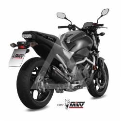Escape MIVV Suono Inox Nero Honda NC 750 X - 2016-