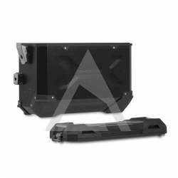 Maletas laterales TRAX ADV Negro 37/45 Moto Guzzi V85 TT -19 SW-Motech
