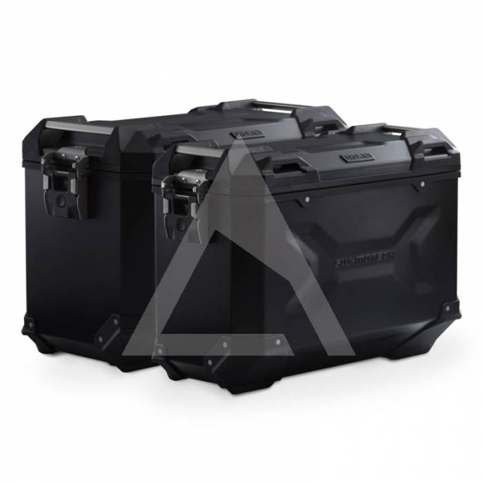 Maletas laterales TRAX ADV Negro 37/45 Moto Guzzi V85 TT -19 SW-Motech