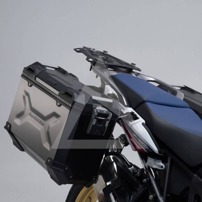 Maletas Laterales TRAX ADV Negro 45/37 Honda CRF1000L 15-17 SW-Motech