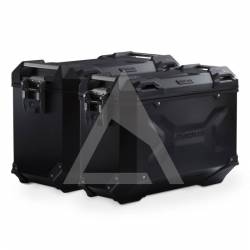 Maletas Laterales TRAX ADV Negro 45/37 Honda CRF1000L 15-17 SW-Motech