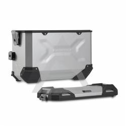 Maletas Laterales TRAX ADV Plata 37/37 Triumph Tiger 1200 -11 SW-Motech