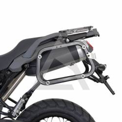Maletas Laterales TRAX ADV Plata 45/45 Yamaha XT 660 Z Ténéré 07-16 SW-Motech soporte
