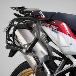 Maletas Laterales TRAX ADV Plata 45/37 Honda CRF1000L - ATAS -18 SW-Motech