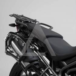 Maletas Laterales TRAX ADV Negro 45/37 Triumph Tiger 800 -10 SW-Motech