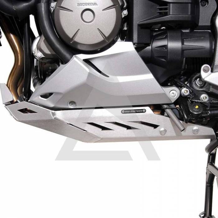 Protector de carter Plateado Honda VFR 1200 X Crosstourer SW-Motech