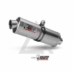 Escape MIVV Oval Inox Benelli TRK 251 detalle